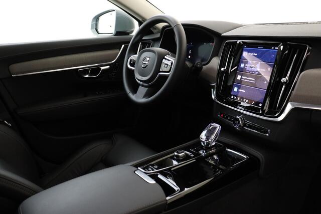 Volvo V90 T6 PLUG-IN HYBRID AWD ULTRA BRIGHT -PANO.DAK|HARMAN/KARDON|GEVENT.LEDER+MASSAGE|360°CAM|TREKHAAK|HEAD-UP DISP.