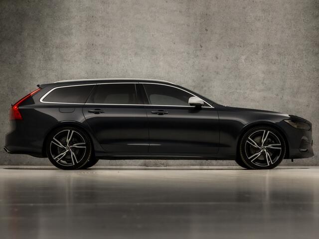 Volvo V90 2.0 T4 R-Design 191Pk Automaat (PANORAMADAK, APPLE CARPLAY, HEAD-UP DISPLAY, LEDER/ALCANTARA, CAMERA, ADAPTIVE CRUISE, ZWART HEMEL, STOELVERWARMING, NIEUWSTAAT)