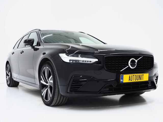 Volvo V90 2.0 T6 Plug-in hybrid AWD Plus Dark Long Range | Pilot Assist | Leder | Harman/Kardon | Trekhaak | Camera | BLIS | Keyless | Carplay
