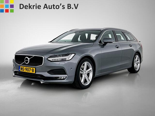 Volvo V90 D4 190PK Automaat Luxury / Navigatie / Adap-cruise / park-assist / Memory sportseats / leder int. / Trekhaak / 18" Lmv / Apk 04-2026