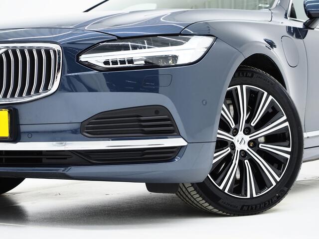 Volvo V90 2.0 T8 Recharge AWD Inscription | Panoramadak | Massage | Trekhaak | Pilot Assist | Harman/Kardon | HUD | 360 | Leder
