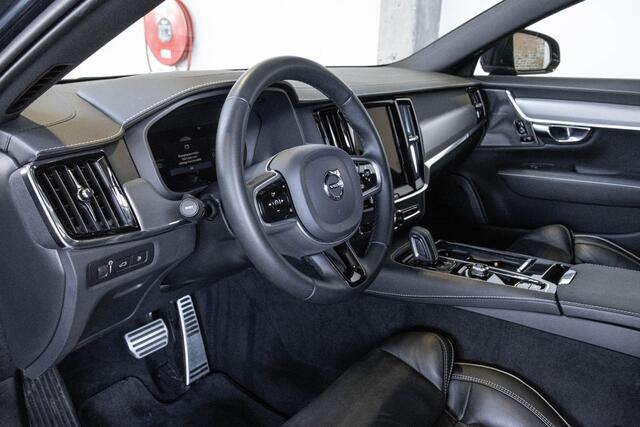 Volvo V90 2.0 T6 AWD R-Design | Parkeerverwarming | Panoramadak | Stoelverwarming | Parkeersensoren voor en achter | Parkeercamera | Harman Kardon Premium Audio | Stoelverwarming | Google Infotainment |
