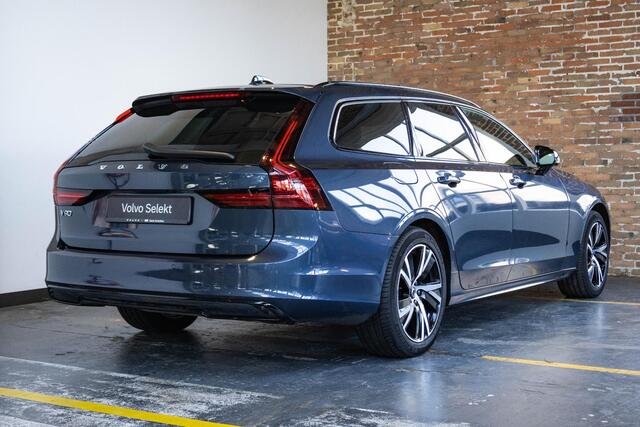 Volvo V90 2.0 T6 AWD R-Design | Parkeerverwarming | Panoramadak | Stoelverwarming | Parkeersensoren voor en achter | Parkeercamera | Harman Kardon Premium Audio | Stoelverwarming | Google Infotainment |