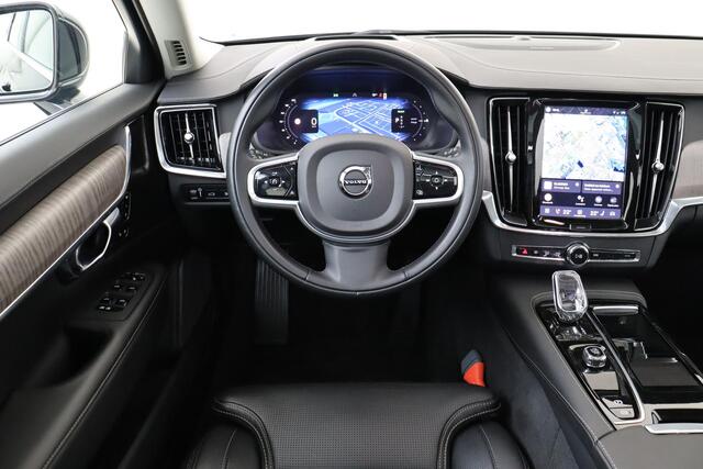 Volvo V90 T6 RECHARGE AWD INSCRIPTION EXCLUSIVE *LONG RANGE!* -PANO.DAK|HARMAN/KARDON|GEVENT.LEDER|HEAD-UP DISP.|BLIS|TREKHAAK|360°CAM