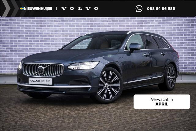 Volvo V90 2.0 T8 AWD Inscription | Trekhaak | Luchtvering | Head-up display | Harman & Kardon | 360° Camera | Stoel massage/ventilatie | Panorama dak | Adaptieve cruise control | FULL OPTION! |