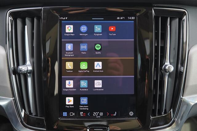 Volvo V90 T6 Recharge AWD Plus Dark - Panorama/schuifdak - IntelliSafe Assist & Surround - 360º Camera - Harman Kardon audio - Verwarmde voorstoelen, stuur & achterbank - Parkeersensoren voor & achter - Elektr. bedienb. voorstoelen met geheugen - Head up display - 