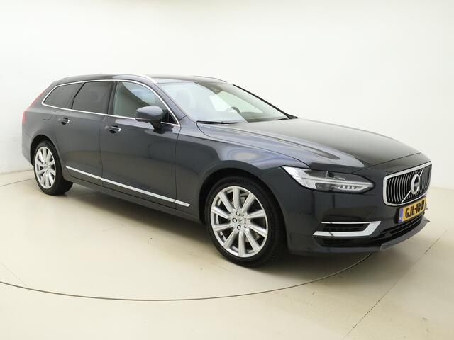 Volvo V90 T8 390pk AWD Inscription / Luchtvering / Bowers&Wilkins Audio / Dubbel glas / 360 Camera / El. Trekhaak / DAB / El. Stoelen / Keyless / Adapt. Cruise / BLIS / Leder
