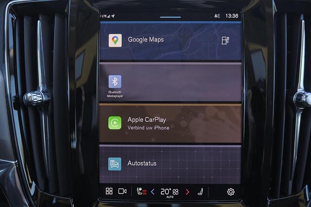 Volvo V90 T6 Recharge AWD Plus Bright - Panorama/schuifdak - IntelliSafe Assist & Surround - 360º Camera - Harman Kardon audio - Adaptieve LED koplampen - Verwarmde voorstoelen, stuur & achterbank - Parkeersensoren voor & achter - Elektr. bedienb. voorstoelen met g
