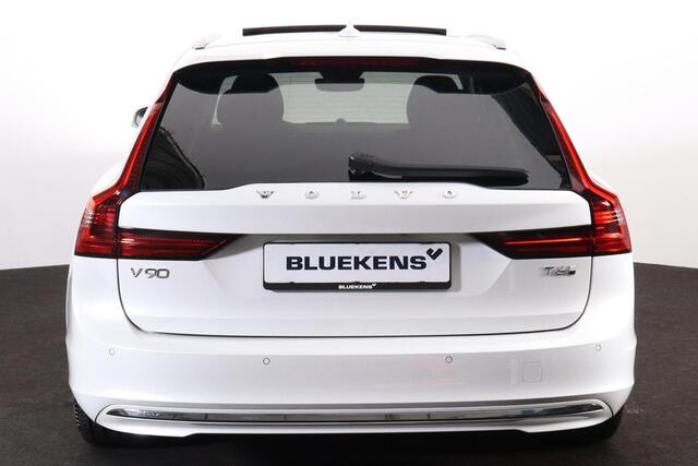 Volvo V90 T6 Recharge AWD Plus Bright - Panorama/schuifdak - IntelliSafe Assist & Surround - 360º Camera - Bowers & Wilkins audio - Adaptieve LED koplampen - Verwarmde voorstoelen, stuur & achterbank - Parkeersensoren voor & achter - Elektr. bedienb. voorstoelen me