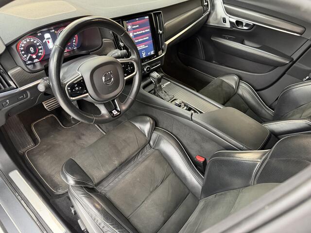 Volvo V90 2.0 T6 AWD R-Design, 335Pk, 2017, Polestar, Bowers & Wilkins, Apple CarPlay, Trekhaak, Parkeersensoren, Adaptieve cruise control, Climate control, Voorruit verwarming,
