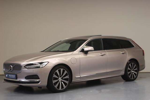 Volvo V90 T8 Plug-in hybrid AWD Ultimate Bright | Rijklaarprijs | Trekhaak | Luchtvering |