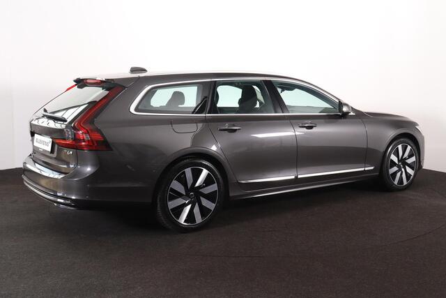 Volvo V90 T6 Recharge AWD Plus Bright - IntelliSafe Assist & Surround - 360º Camera - Harman/Kardon audio - Adaptieve LED koplampen - Verwarmde voorstoelen & stuur - Parkeersensoren voor & achter - Elektr. bedienb. voorstoelen met geheugen - 19' LMV