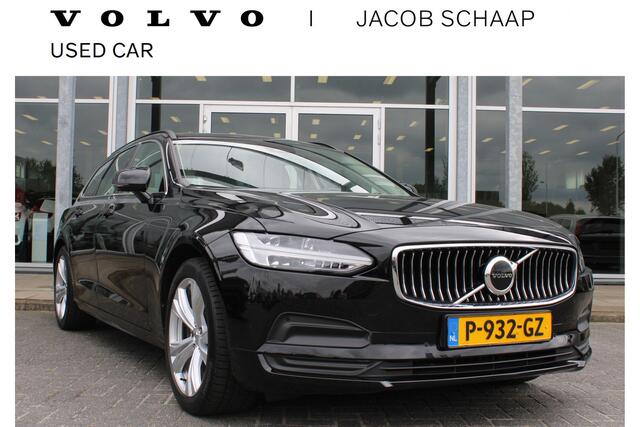 Volvo V90 B4 198PK Momentum Business | Adapt. Cruise | Trekhaak | Draadloze telefoonlader | Verw. Stoel & Stuurwiel | Leder |