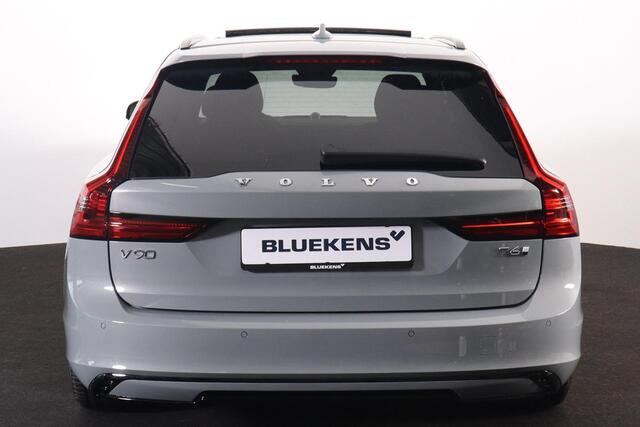 Volvo V90 T6 Recharge AWD Plus Dark - Panorama/schuifdak - IntelliSafe Assist & Surround - 360º Camera - Bowers & Wilkins audio - Adaptieve LED koplampen - Verwarmde voorstoelen, stuur & achterbank - Parkeersensoren voor & achter - Elektr. bedienb. voorstoelen met