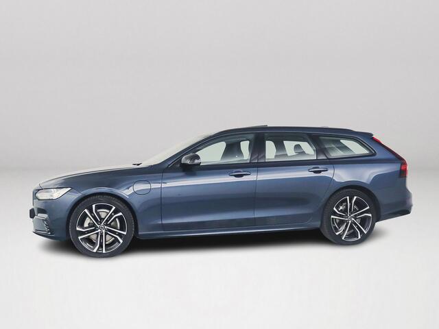 Volvo V90 T8 Plug-in hybrid AWD Ultra Dark | Panoramadak | 360° camera | Bowers & Wilkins | Luchtvering | Stoelventilatie | Stoel- en Stuurverwarming | Trekhaak
