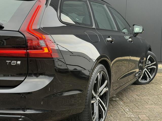 Volvo V90 2.0 T8 Plug-in hybrid AWD Ultra Dark Bowers & Wilkens/ 360 camera/ intellisafe/ massage stoelen met ventilatie/ trekhaak