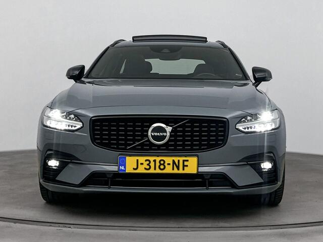 Volvo V90 2.0 B5 R-Design 251PK | Elektrische Trekhaak | Schuif-/Kanteldak | Harman Kardon Audio | 20'' Inch Velgen | Adaptieve Cruise Control | Apple CarPlay & Android Auto