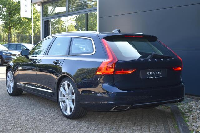 Volvo V90 2.0 T5 Inscription | 360 graden Camera | Stoelverwarming voor | Massage systeem in voorstoelen | Bowers en Wilkins Premium Sound | Blis Intellisafe Surround pakket | Stuurwiel verwarming |