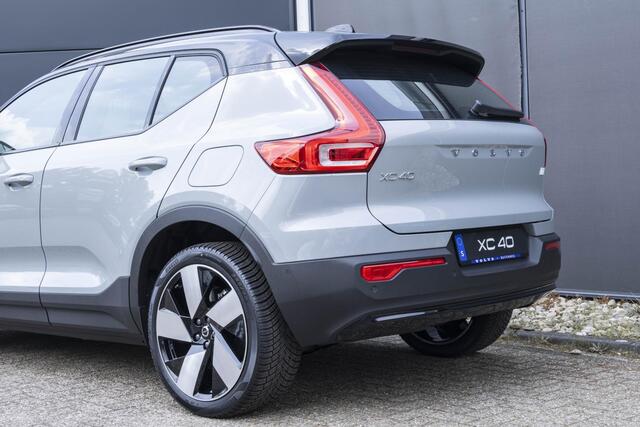 Volvo XC40 Single Motor Extended Range Ultimate 82 kWh | Warmtepomp | Interieur voorverwarming | Adaptive Cruise Control | Blind spot | Panoramadak | 20" Lichtmetalen velgen