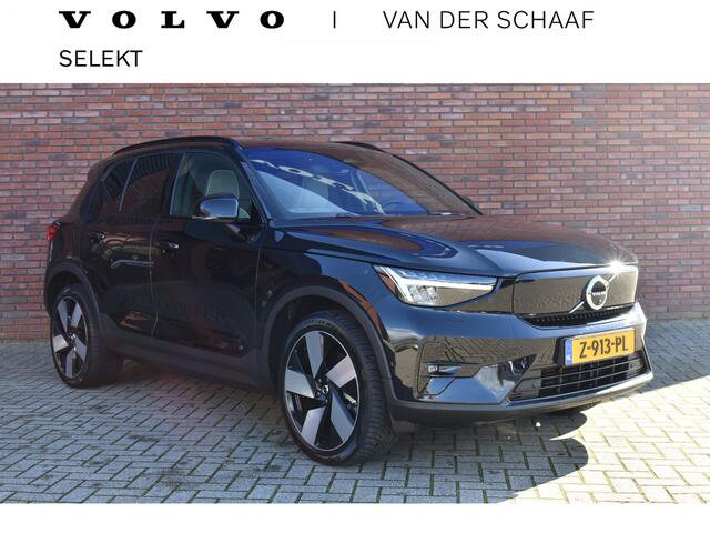 Volvo XC40 Extended Range 252PK Ultimate 82 kWh | Tailered Woolblend | 20'' | Getint Glas |