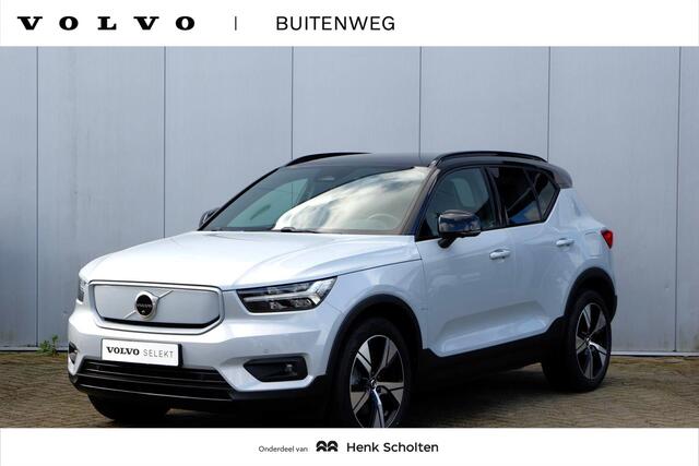 Volvo XC40 Recharge P8 AWD 408PK R-Design, Visual Park Assist incl. 360° Camera | Harman/Kardon Premium Geluidssysteem | Adaptive Cruise Control Met Pilot Assist | BLIS Dodehoekdetectie | Verwarmbare Voorstoelen | Stuurwielverwarming | Keyless Entry | Elektrisch Bed