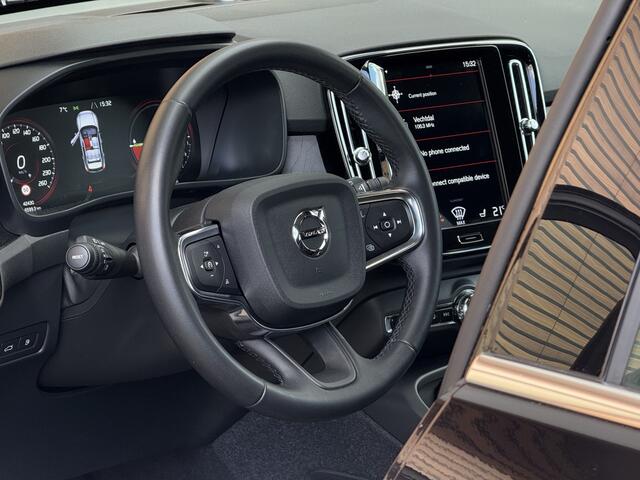 Volvo XC40 1.5 T4 Plug-in hybrid Ultimate Bright Dodehoek / Leer / Navi / Camera / Adapt. Cruise