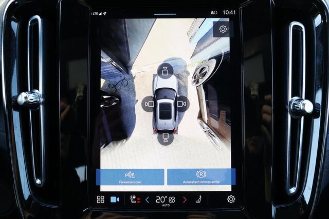 Volvo XC40 Extended Range Ultimate 82 kWh - Panorama/schuifdak - IntelliSafe Assist & Surround - 360º Camera - Harman/Kardon audio - Verwarmde voorstoelen, stuur & achterbank - Parkeersensoren voor & achter - Draadloze tel. lader - Extra getint glas - Elektr. inklap