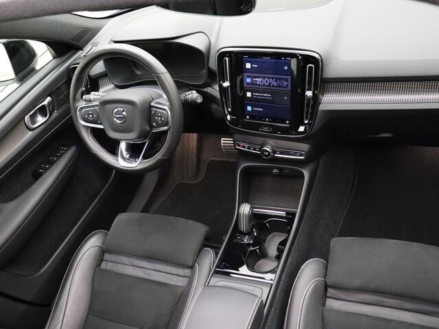Volvo XC40 P8 408pk AWD R-Design / 360 Camera / Harman&Kardon / Panoramadak / Nubuck / Extra getint glas / El. Trekhaak / Warmtepomp / Stoel + Stuurw. Verwarming /