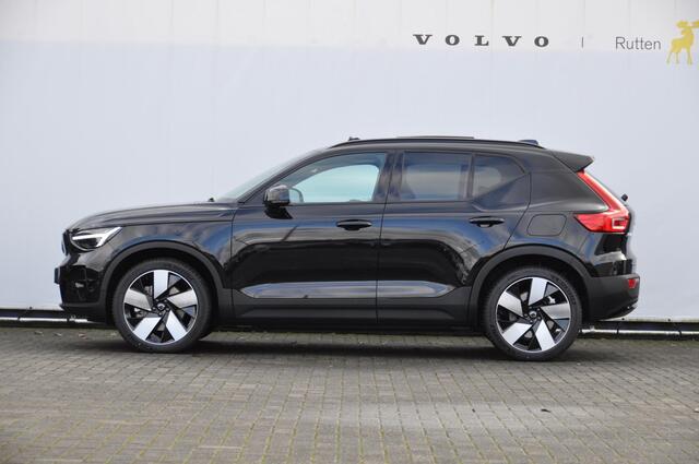 Volvo XC40 408PK Twin Motor Ultimate 82 kWh / Pixel LED/ Adaptieve cruise control/ Panoramadak/ Elektrische stoelen met geheugen/ BLIS/ Elektrische achterklep/ Parkeersensoren met 360 Camera/ Stoel en stuurwielverwarming/ Mistlampen/ Luxe bekleding/ 20" Velgen/ Harm