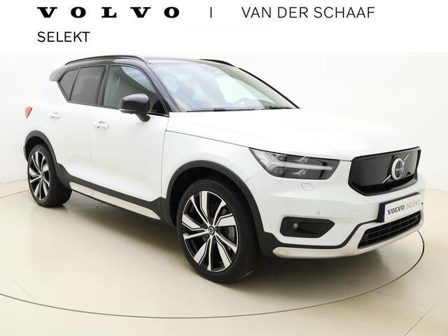 Volvo XC40 Recharge P8 408PK AWD R-Design / Lederen bekleding / Trekhaak / H&K audio / Stoelen met geheugen / camera voor en achter /