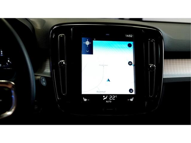 Volvo XC40 2.0 D3 AWD 110kW/150pk Aut8 Momentum Pro LED KOPLAMPEN + LANE ASSIST + LEER + STOELVERWARMING + NAVI SENSUS + KEYLESS ENTRY&GO + CAMERA + EL.ACHTERKLEP + CLIMA + CRUISE + KEYLESS ENTRY&GO + DRIVE MODES + PARKSENSOREN V&A + 18" LM-VELGEN!!