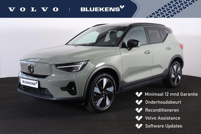 Volvo XC40 Extended Range Ultimate 82 kWh - Panorama/schuifdak - IntelliSafe Assist & Surround - Harman/Kardon audio - 360º Camera - Verwarmde voorstoelen, stuur & achterbank - Parkeersensoren voor & achter - Elektr. bedienb. voorstoelen met geheugen links - Draadlo