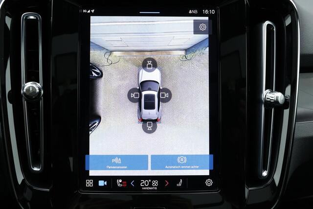 Volvo XC40 Recharge Ultimate 70 kWh - Panorama/schuifdak - IntelliSafe Assist & Surround - 360º Camera - Verwarmde voorstoelen & stuur - Parkeersensoren voor & achter - Elektr. bedienb. voorstoelen met geheugen links - Draadloze tel. lader - Warmtepomp - Extra getin