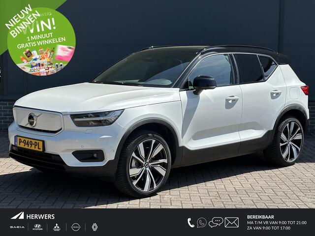 Volvo XC40 Recharge Twin Pro 1e eigenaar / Luxe auto / trekhaak / trekgewicht 1800kg /