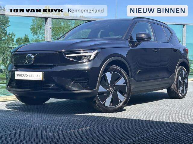 Volvo XC40 Single Motor Extended Range Plus 82 kWh Parkeer camera, Verwarmde stoelen + Stuur, Microtech Nubuck interieur, Extra getint glas,