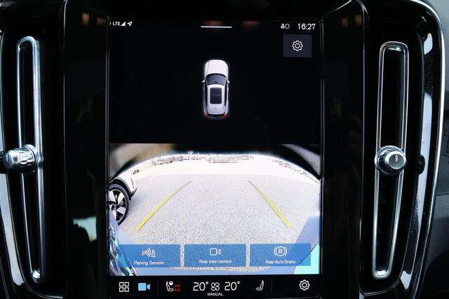 Volvo XC40 Extended Range Plus 82 kWh - IntelliSafe Assist & Surround - Parkeercamera achter - Verwarmde voorstoelen & stuur - Parkeersensoren voor & achter - Draadloze tel. lader - Warmtepomp - Elektr. inklapbare trekhaak - 19' LMV