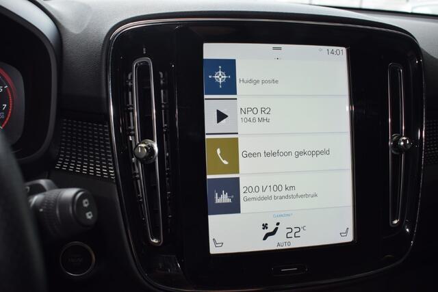 Volvo XC40 2.0 T4 190pk AUT8 R-Design Trekhaak 1800kg /Leer/ Stoelverw./ 20"LMV