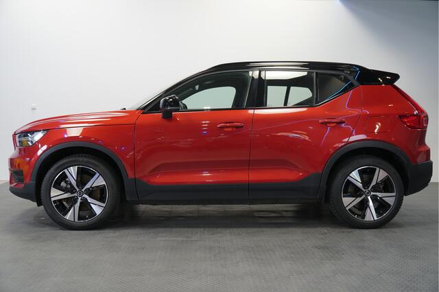Volvo XC40 Recharge Core 69kWh 171kW/232pk Aut. BI-TONE + CLIMA + CRUISE + LANE ASSIST + GOOGLE DASH&SERVICES + STUUR-&STOELVERWARMING + KEYLESS ENTRY&GO + ON-CALL + ACHTERUITRIJCAMERA + PARKSENSOREN V&A + 19" LM-VELGEN!!