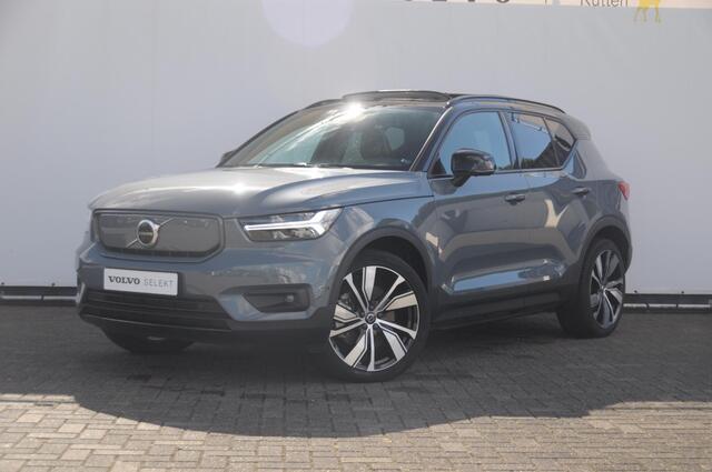 Volvo XC40 232PK Automaat Recharge Pro / Adaptieve cruise control/ Panoramadak/ Elektrische stoelen met geheugen/ BLIS/ Elektrische achterklep/ Parkeersensoren met 360 Camera/ Stoel en stuurwielverwarming/ Mistlampen/ Luxe bekleding/ 20" Velgen/ Harman kardon audio/