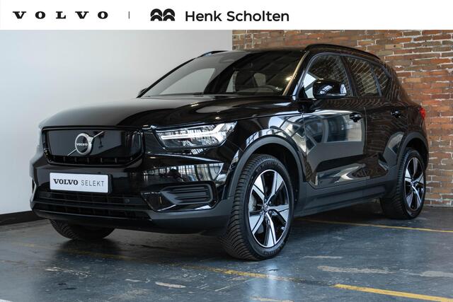 Volvo XC40 Recharge Single Motor Plus Trekhaak | Adaptive Cruise Control Met Stuurhulp | Verwarmbare Voorstoelen | Stuurwielverwarming | Draadloos Telefoon Opladen | Apple CarPlay/Android Auto | 2-Zone Electronic Climate Control | Google Services | 19 Inch Velgen