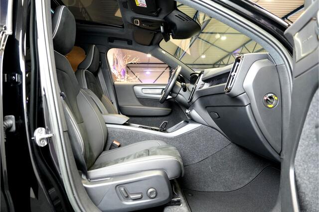 Volvo XC40 1.5 T4 Plug-in Hybrid 155kW/211pk DCT7 Ultimate Dark PANORAMADAK + HARMAN/KARDON + LEER/ALCANTARA + CRUISE + NAVI SENSUS + LANE ASSIST + EL.STOELEN + STOEL-&STUURVERWARMING + CAMERA + KEYLESS + PARKSENSOREN V&A + 19" LM-VELGEN!!