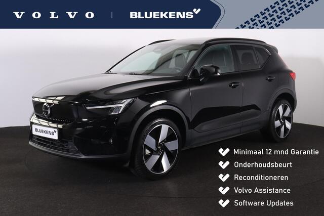 Volvo XC40 Recharge Twin Ultimate 78 kWh - Panorama/schuifdak - IntelliSafe Assist & Surround - 360º Camera - Harman/Kardon audio - Verwarmde voorstoelen & stuur - Parkeersensoren voor & achter - Elektr. bedienb. voorstoelen met geheugen links - Draadloze tel. lader