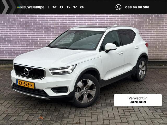 Volvo XC40 1.5 T3 Momentum | Panoramadak | Stoel- en stuurverwarming | Navigatie | Standkachel | Dode hoek detectie BLIS | Actieve LED koplampen | Achteruitrijcamera | Parkeersensoren voor + achter | Elektrische achterklep |