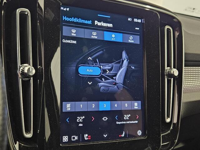 Volvo XC40 Recharge P8 AWD R-Design | Stoel en Stuurverwarming | Donker Glas | 94% SOH | Parkeercamera | 20" | Exterieur Styling Kit |