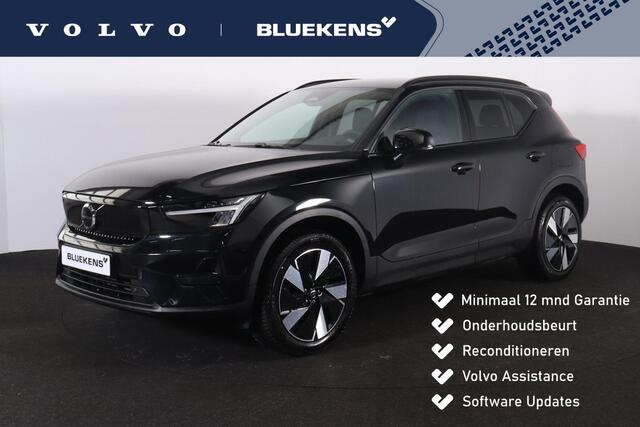 Volvo XC40 Recharge Twin Plus 82 kWh - IntelliSafe Assist & Surround - Parkeercamera achter - Verwarmde voorstoelen & stuur - Parkeersensoren voor & achter - Draadloze tel. lader - Warmtepomp - Extra getint glas - Elektr. inklapbare trekhaak - 19' LMV