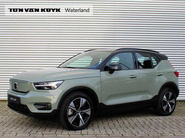 Volvo XC40 Recharge P8 AWD R-Design Automaat / Microtech Nubuck interieur / Sage Green metallic / Google Maps Navi