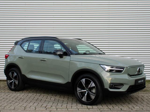 Volvo XC40 Recharge P8 AWD R-Design Automaat / Microtech Nubuck interieur / Sage Green metallic / Google Maps Navi