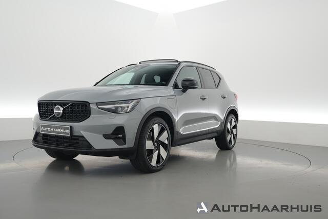 Volvo XC40 1.5 T4 Plug-in hybrid Ultimate Dark | Vapour Grey | Pano | Dig. Cockpit | Nav+CarPlay | Stuur+Stoelverw. | Harman/Kardon | Leder | Bliss | 360*+PDC | Led | 20'' V