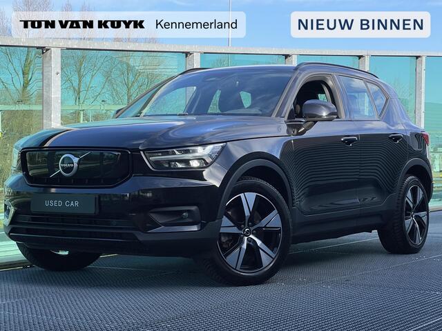 Volvo XC40 Recharge P8 AWD R-Design Automaat, Trekhaak semi elektrisch inklapbaar, Warmtepomp, Driver assist, BLIS, Adaptive cruise, Stoelverwarming voor- en achter, Stuurverwarming, Elektrisch verstelbare stoelen