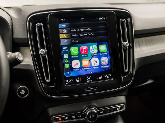 Volvo XC40 1.5 T4 Recharge Inscription Expression 211Pk Automaat (APPLE CARPLAY, LEDER, STUUR/STOELVERWARMING, GETINT GLAS, SPORTSTOELEN, ELEK ACHTERKLEP, KEYLESS, TREKHAAK, NIEUWSTAAT)